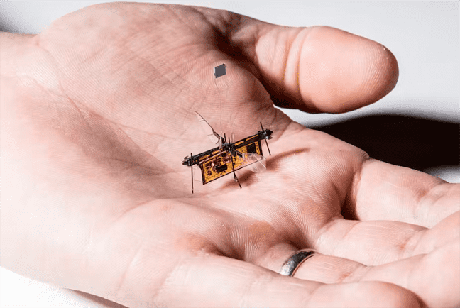 Magnetically Actuated Amphibious Origami Robot — The RoboFly from the University of Washington