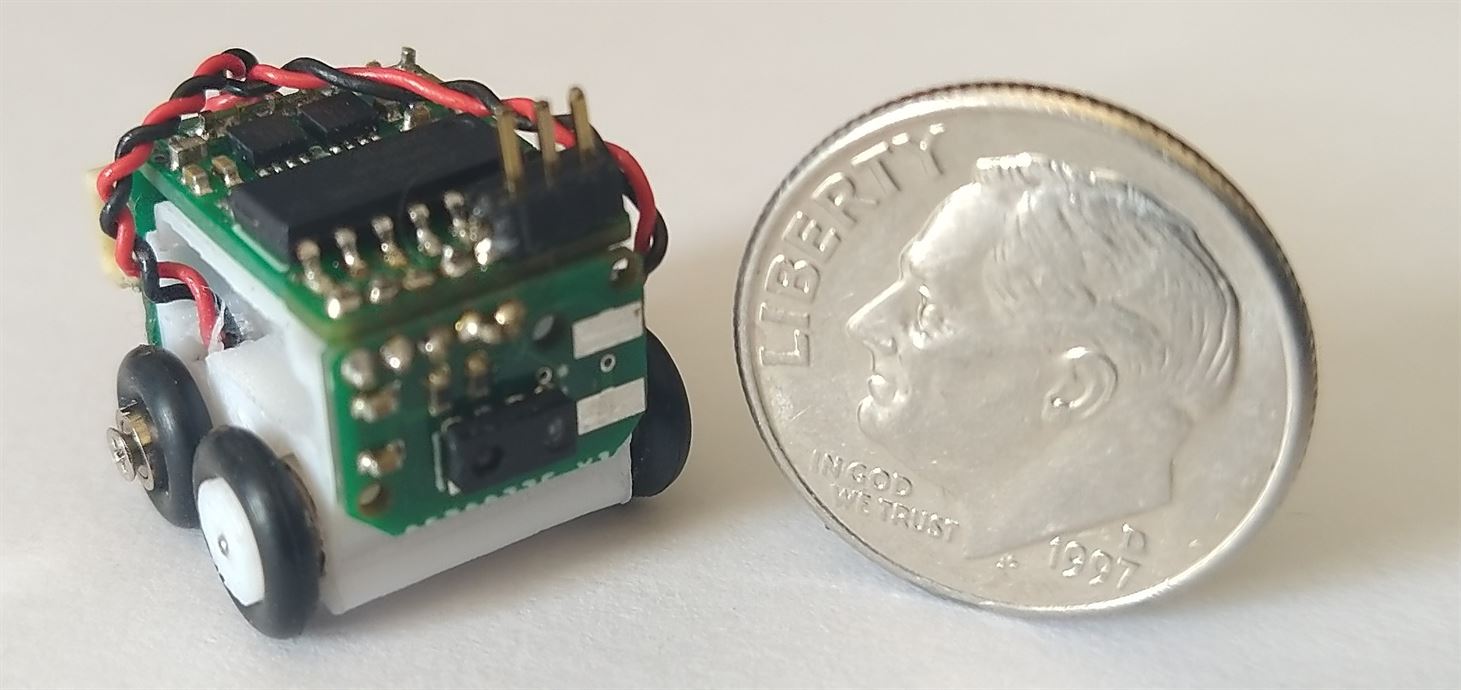 Dimebots Next to a U.S. Dime Dimebots Next to a U.S. Dime