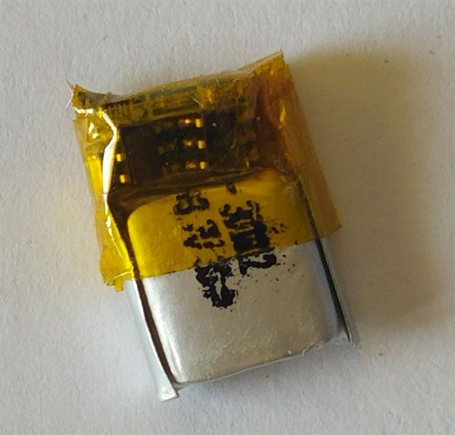 3.7V 30mAh Rechargeable Lithium Polymer (LiPo) Battery