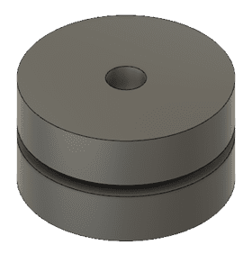 Dimebots Wheel 3D Printed