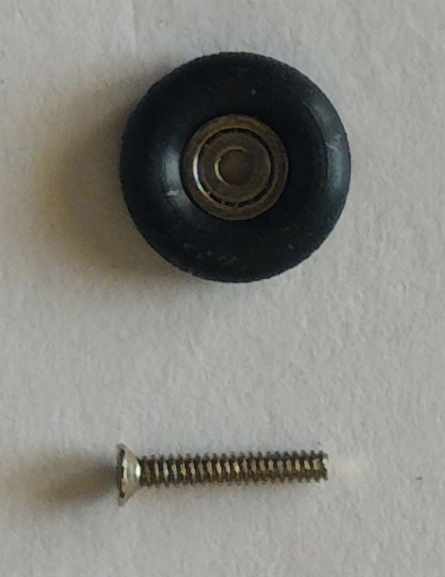 Dimebots Free-Wheel Assembly